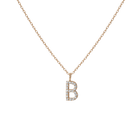 Classic Diamond Letter Necklace