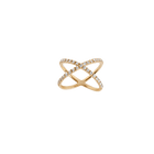 Diamond X Ring