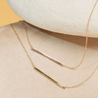 Gold Bar Necklace
