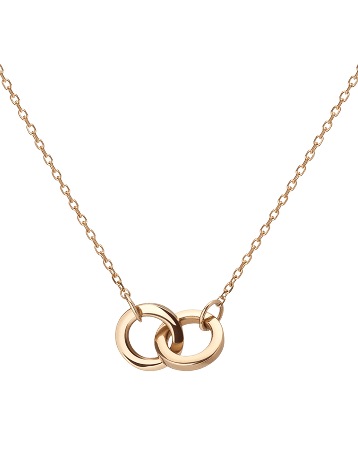 Connection Necklace 14k Yellow Gold 18k Yellow Gold First