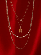 Mini Diamond Bezel Necklace