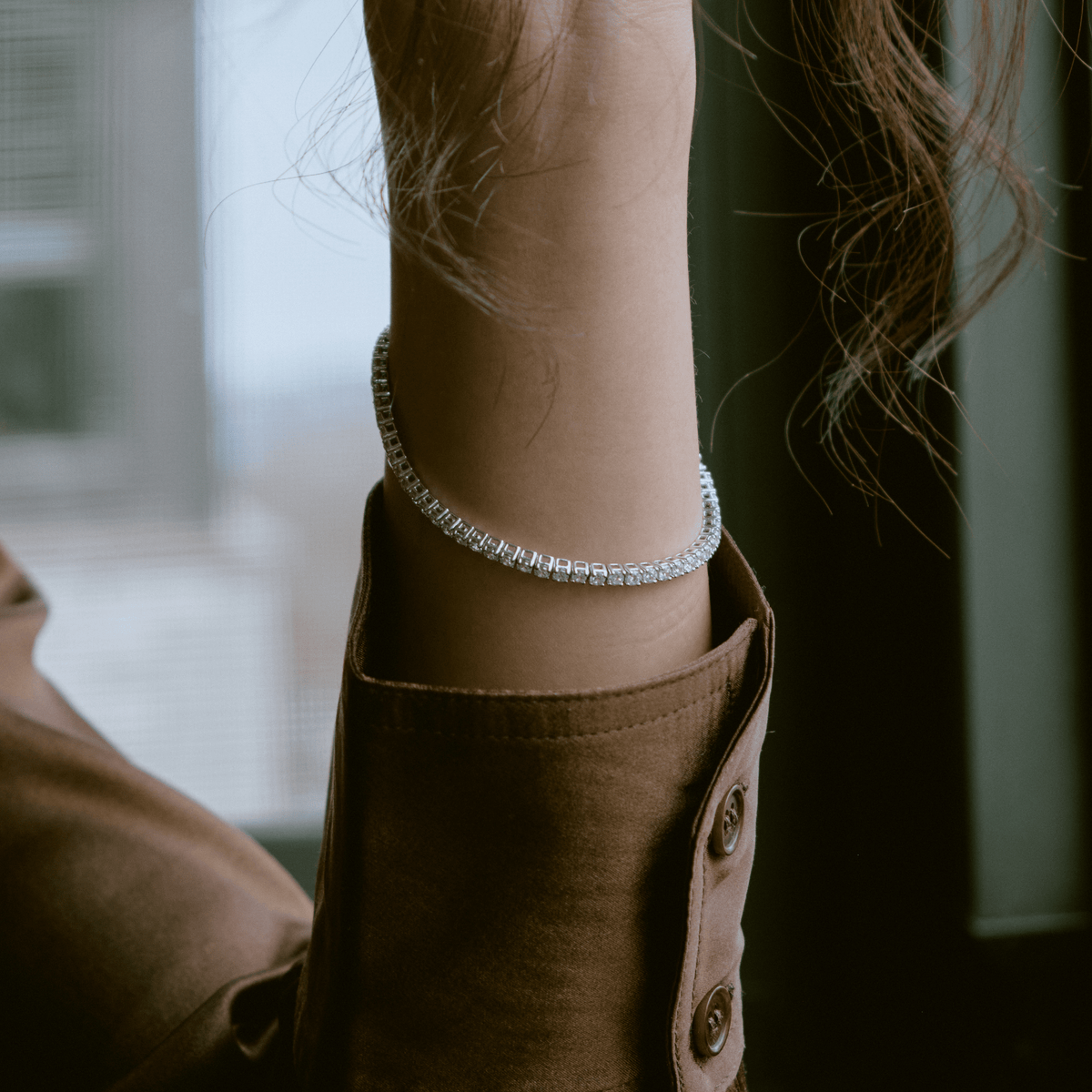 Classic Diamond Tennis Bracelet